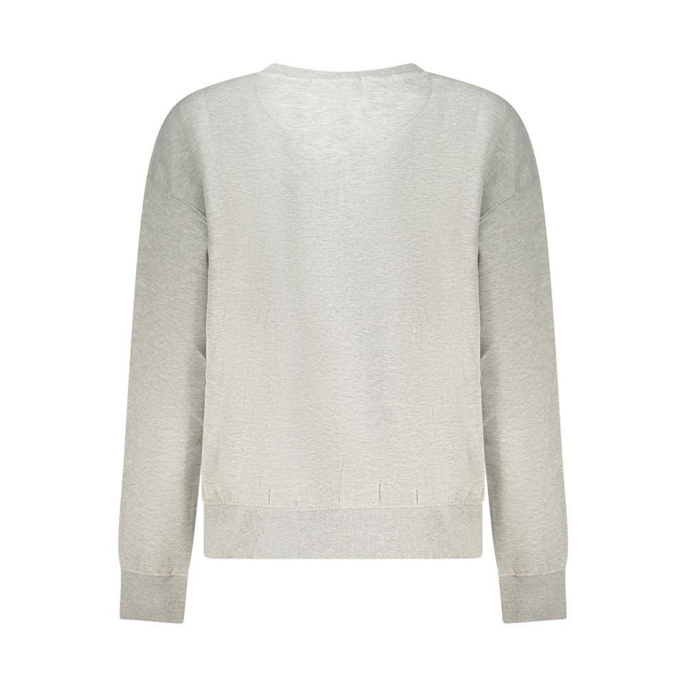 Pepe Jeans Women's Grey Cotton Jumper