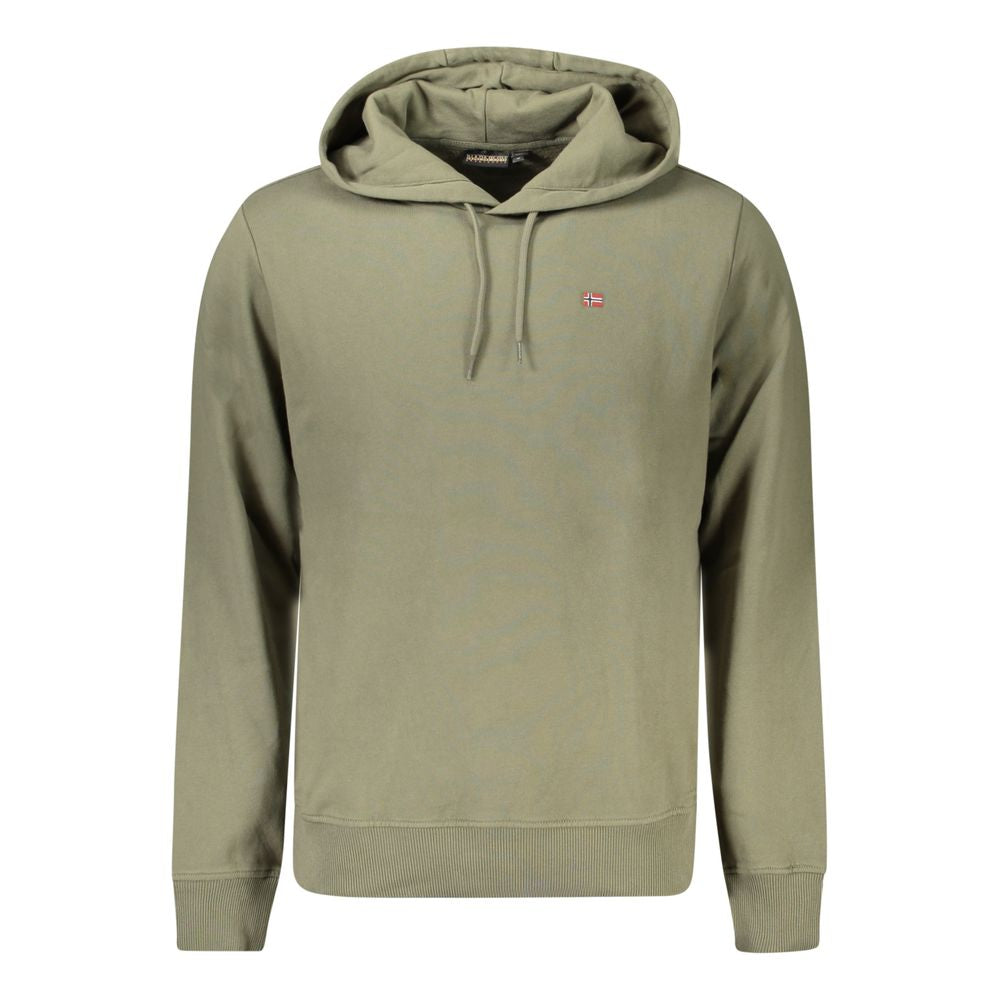 Napapijri Men's Green Cotton Sweater