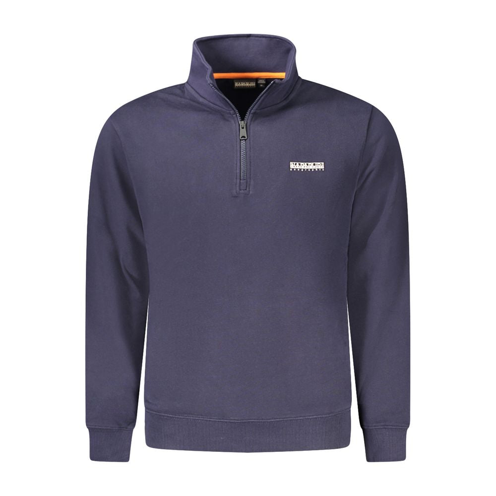 Napapijri Blue Cotton Jumper for Men