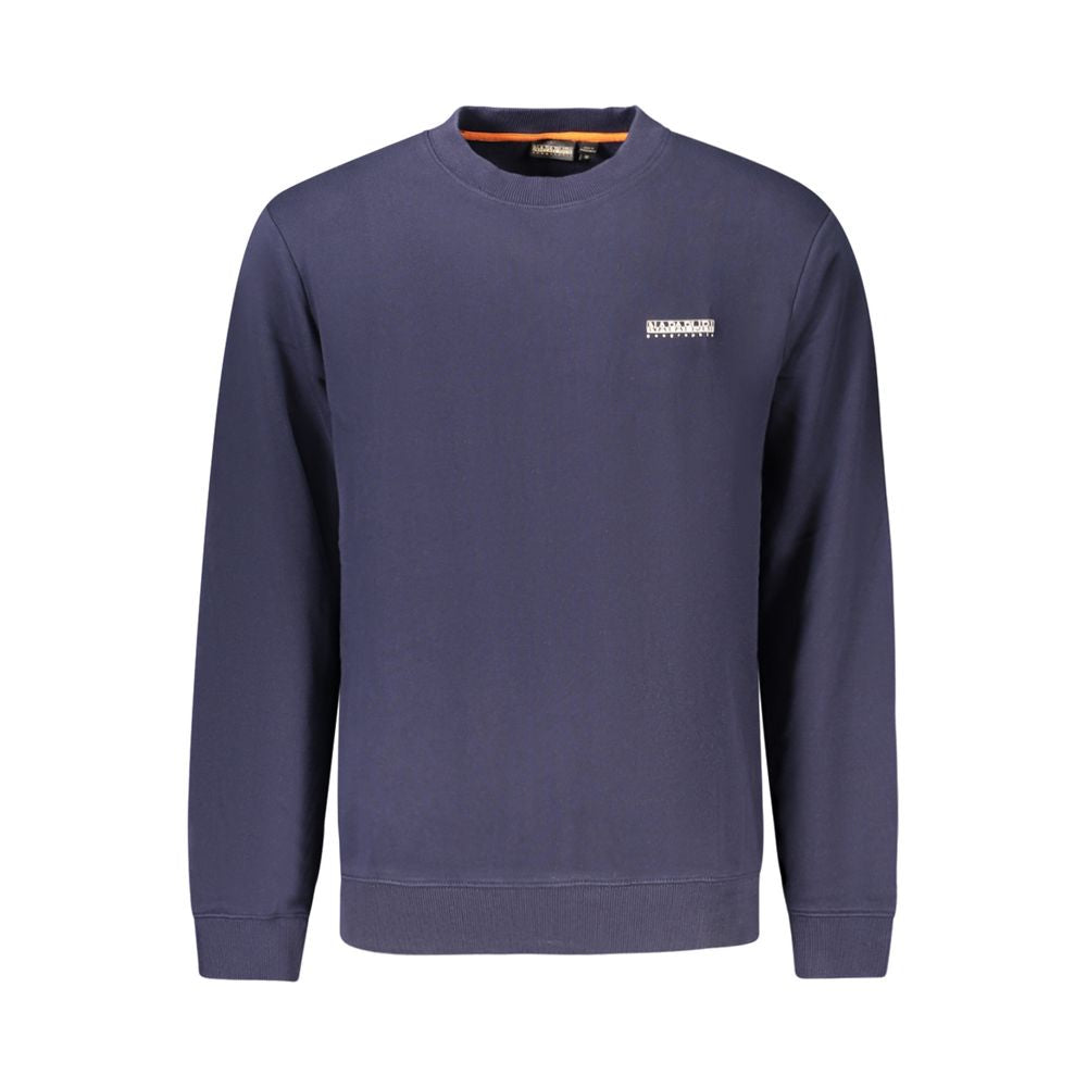 Napapijri Blue Cotton Jumper for Men