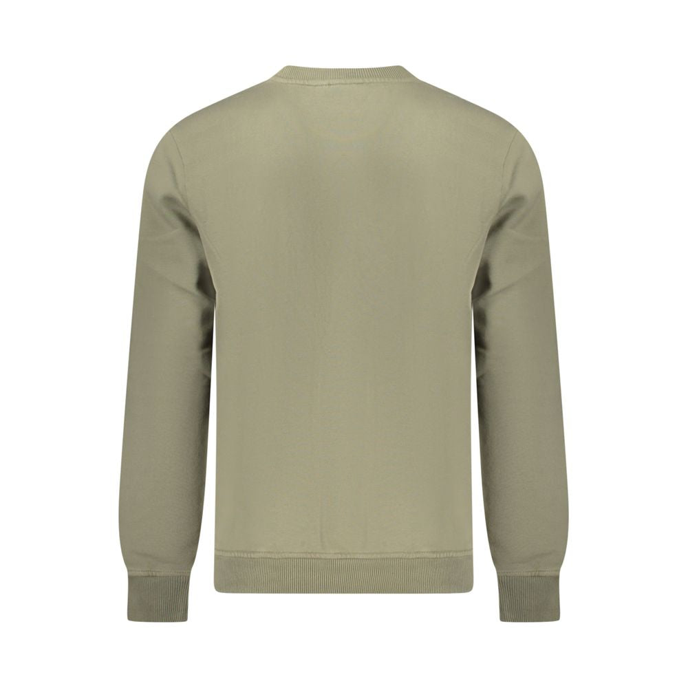 Napapijri Men's Green Cotton Sweater