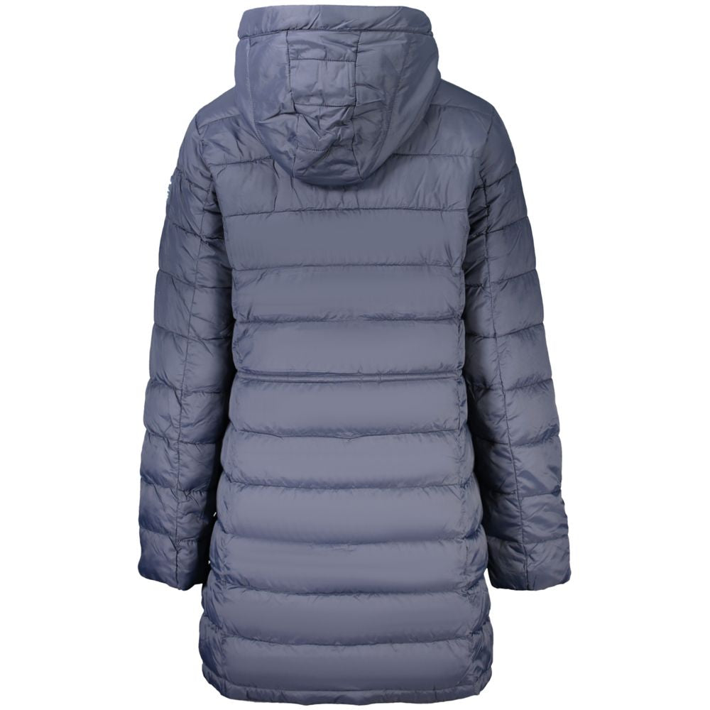 Pepe Jeans Blue Polyamide Jacket & Coat