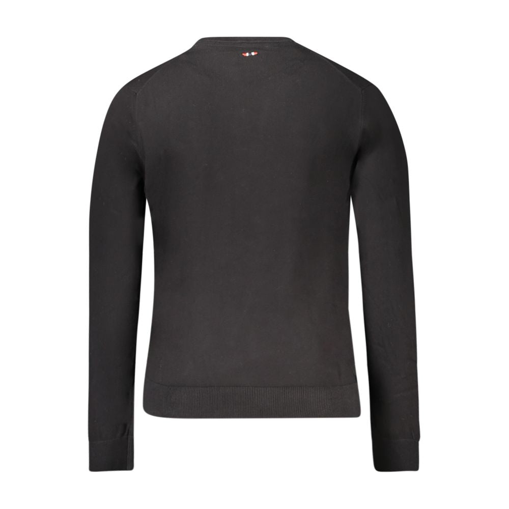 Napapijri Men's Black Cotton Sweater