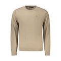 Napapijri Men's Brown Wool Sweater
