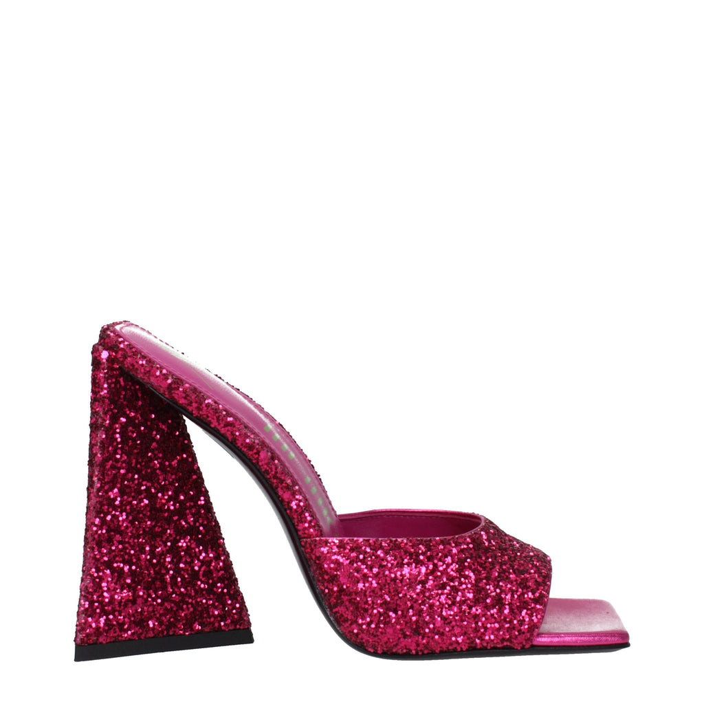 The Attico Rosa Plastic Platform Sandals