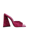 The Attico Rosa Plastic Platform Sandals