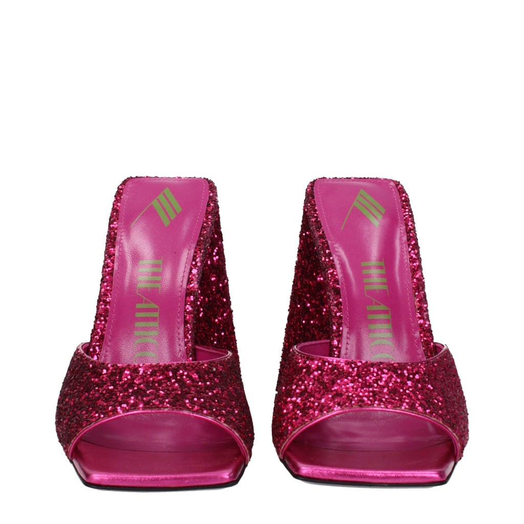 The Attico Rosa Plastic Platform Sandals