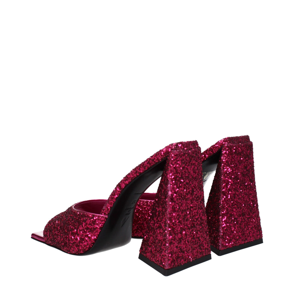 The Attico Rosa Plastic Platform Sandals