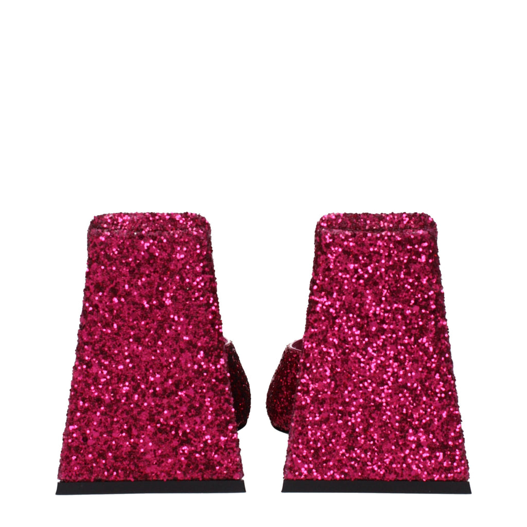 The Attico Rosa Plastic Platform Sandals
