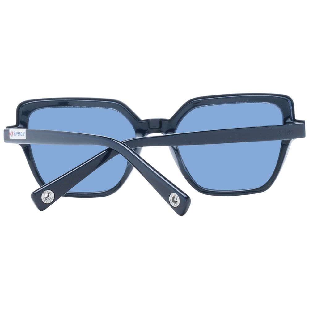 Sting Blaue Acetat- und Kunststoffbrille (Rahmen)