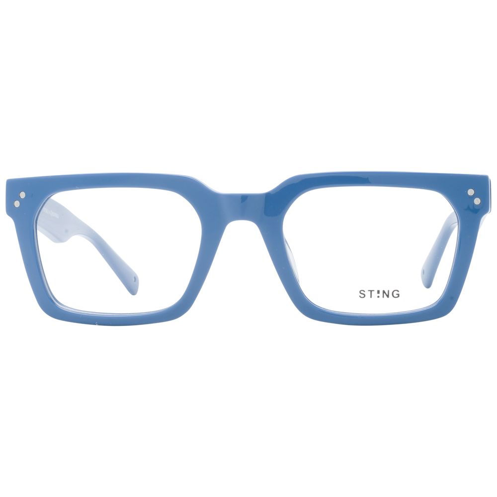 Sting Blaue Acetat- und Kunststoffbrille (Rahmen)