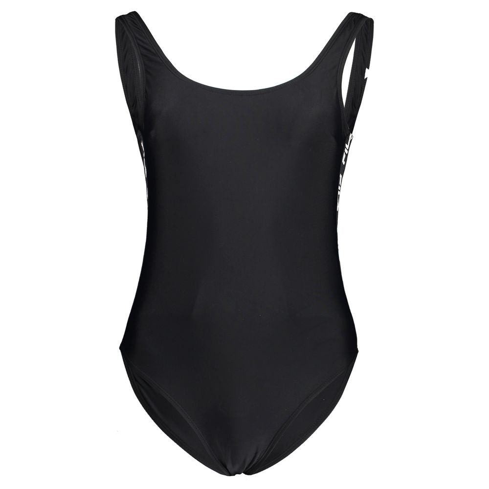 Fila Schwarz Elastan Bademode