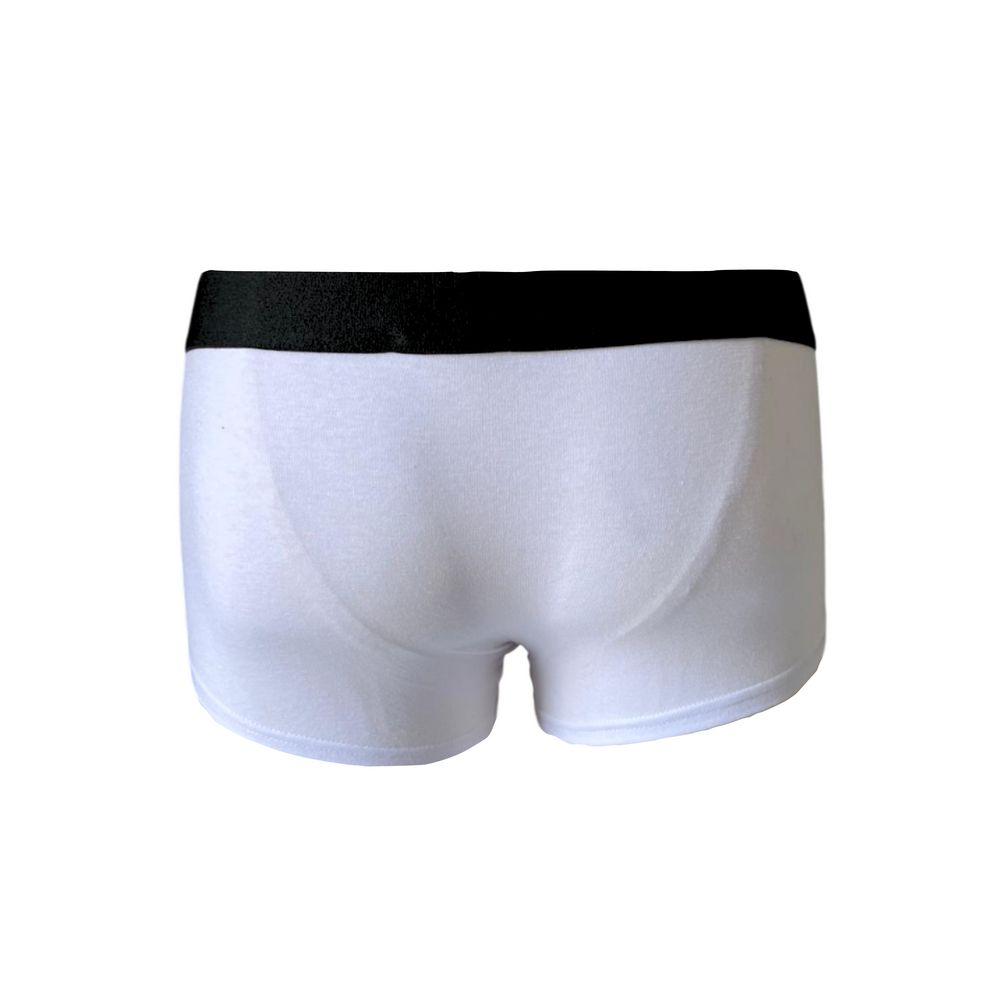 Bikkembergs Herren Boxer aus weißer Baumwolle