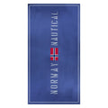 Norway 1963 Blaues Strandtuch aus Polyester