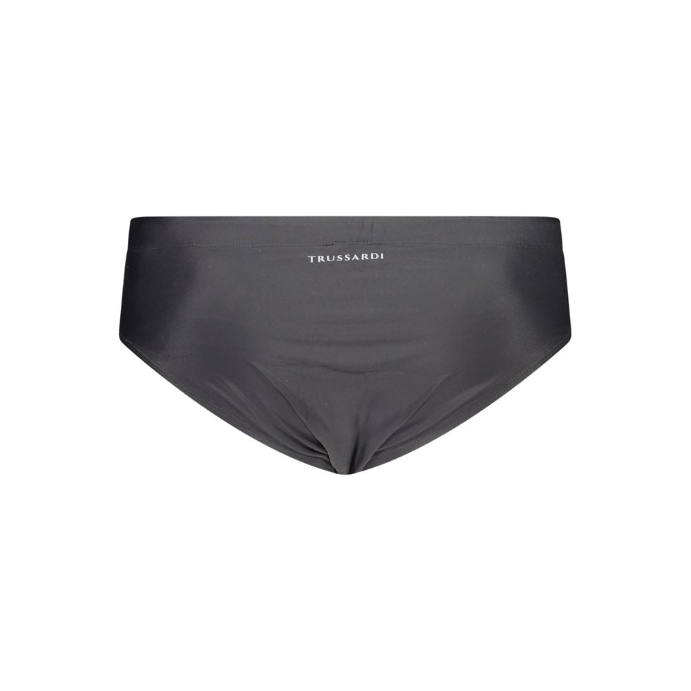 Trussardi Schwarz Elastan Bademode