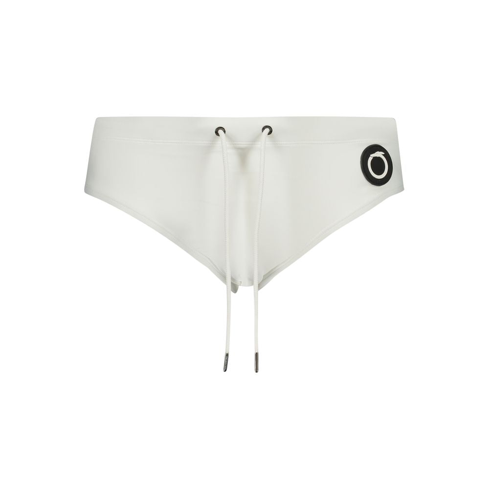 Trussardi Weiße Elastan-Badebekleidung