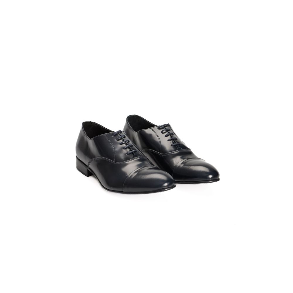 Roberto Pepe Luxury Blaue Kalbsleder Herren Loafer