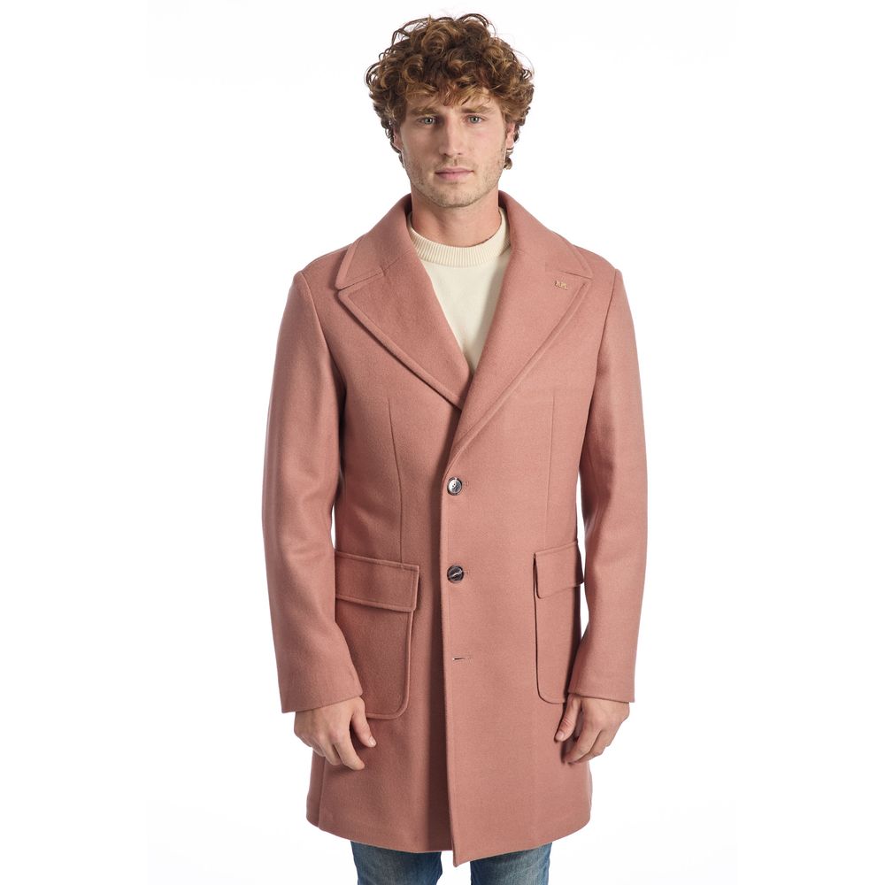 Roberto Pepe Luxury Bunt gestreifte Wolljacke für Herren