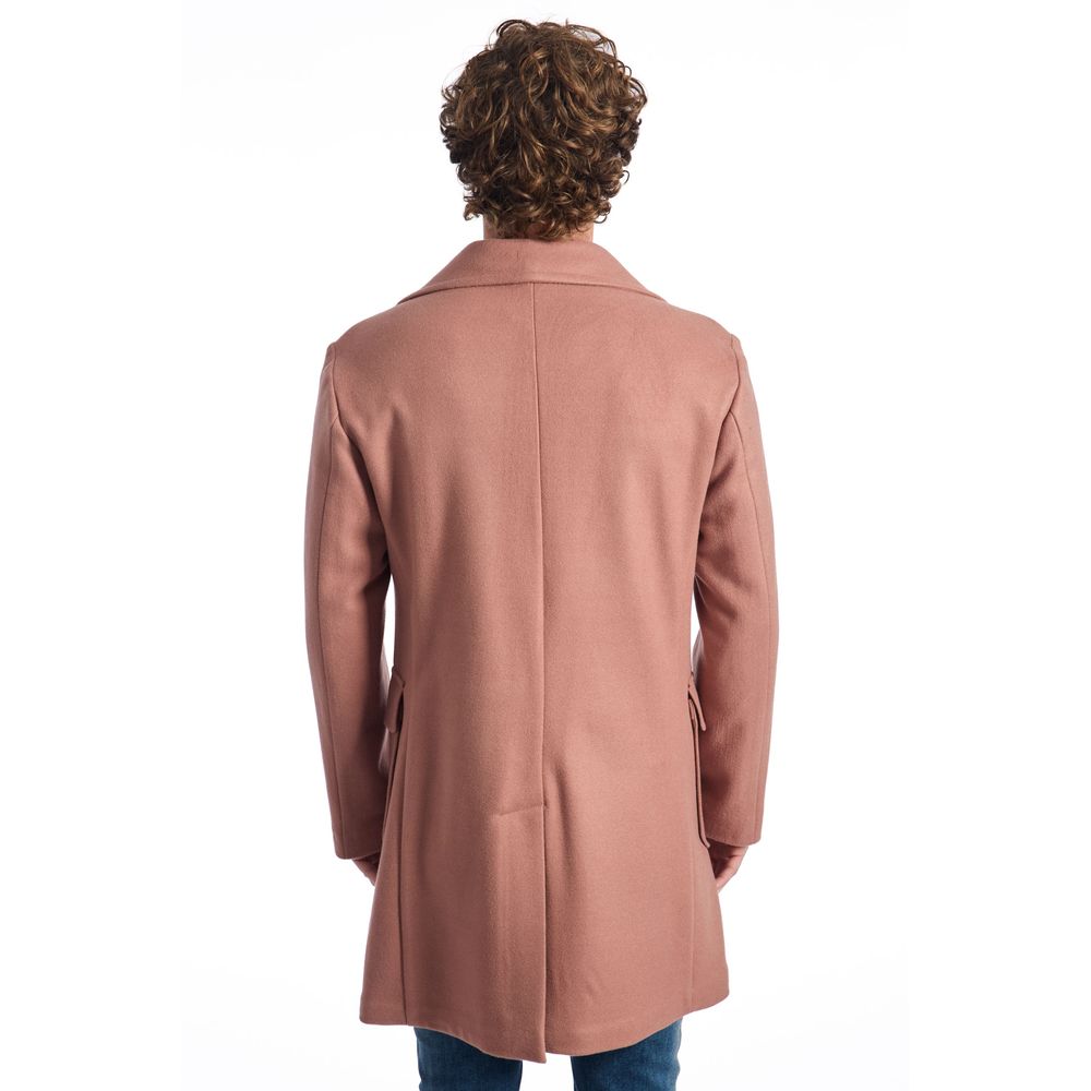 Roberto Pepe Luxury Bunt gestreifte Wolljacke für Herren