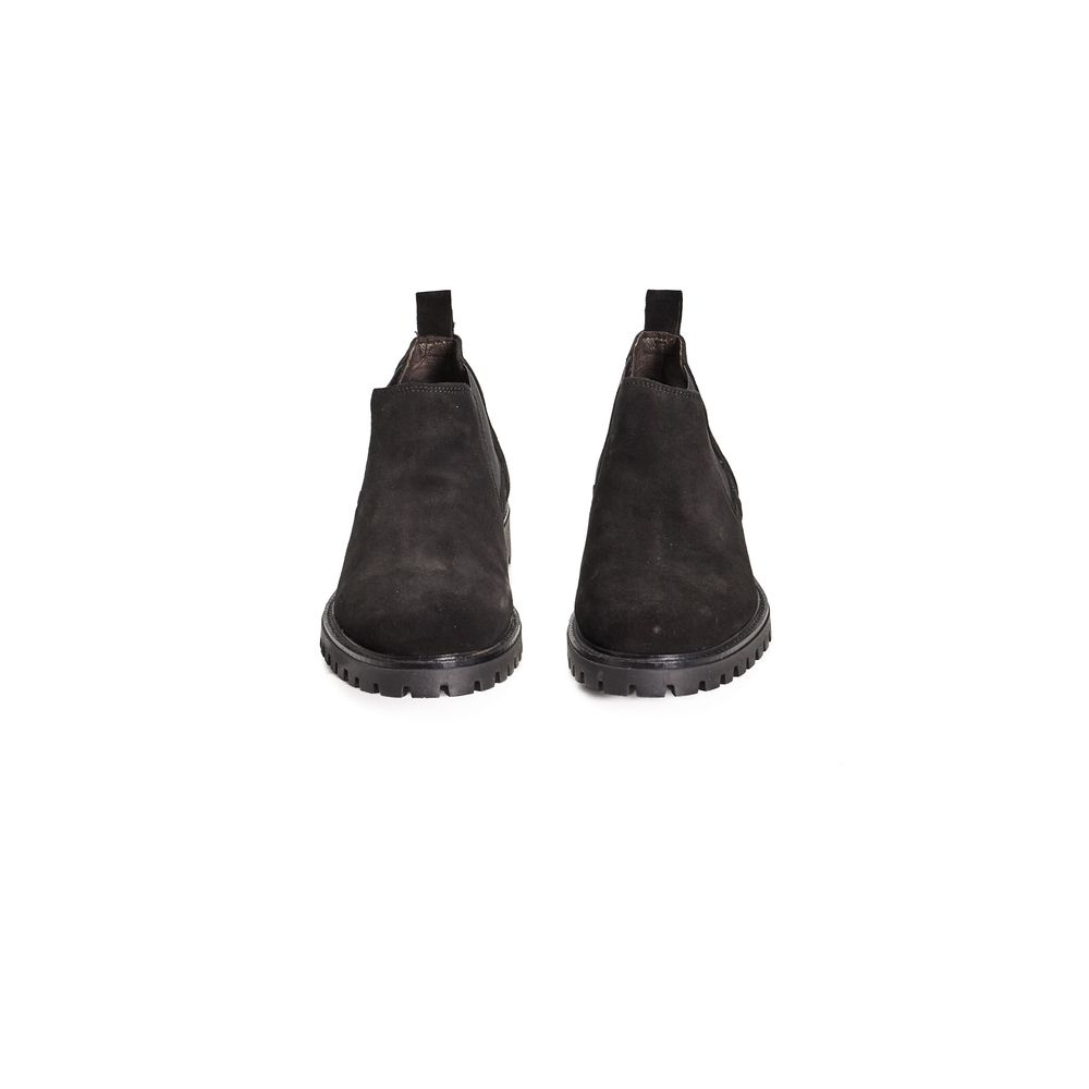 Roberto Pepe Luxury Black Calfskin Men's Boots
