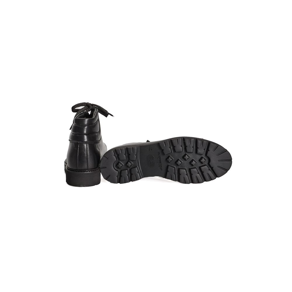 Roberto Pepe Luxury Black Calfskin Men's Boots