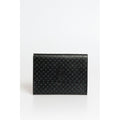 Trussardi Schwarzer Polyester Männer Clutch