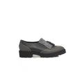 Cerruti 1881 Graue Rindsleder Damen Loafer