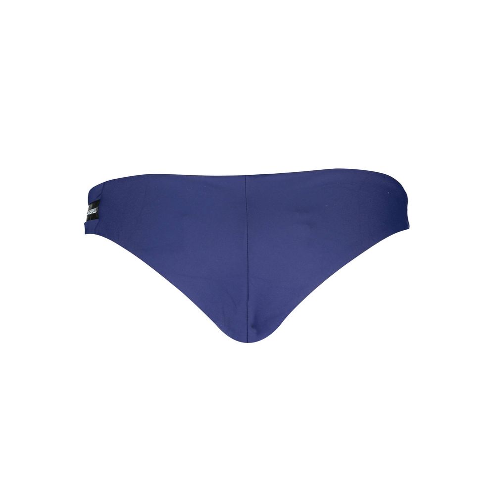 Karl Lagerfeld Blaue Elastan-Badebekleidung
