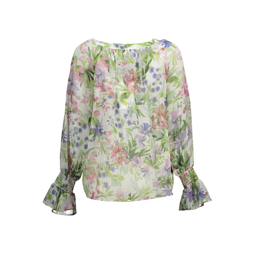 Kocca Grünes Hemd mit Muster aus Polyester