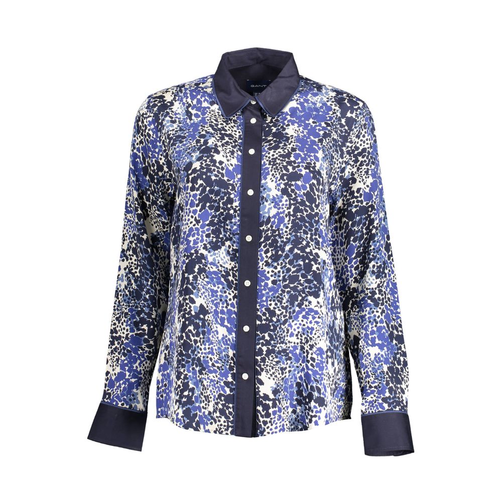 Gant Blue Lyocell Shirt