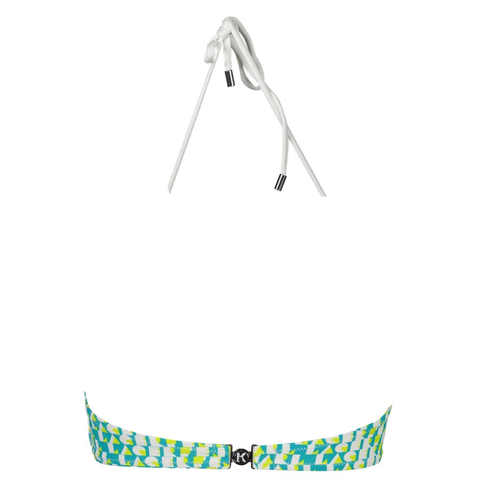 Karl Lagerfeld Green Elastane Swimwear