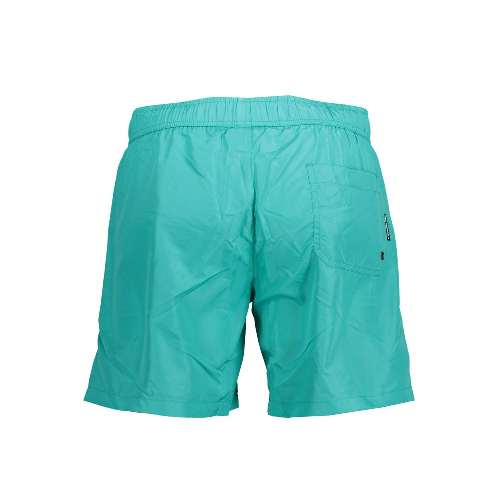 Karl Lagerfeld Verde Polyester Herren Badeshorts