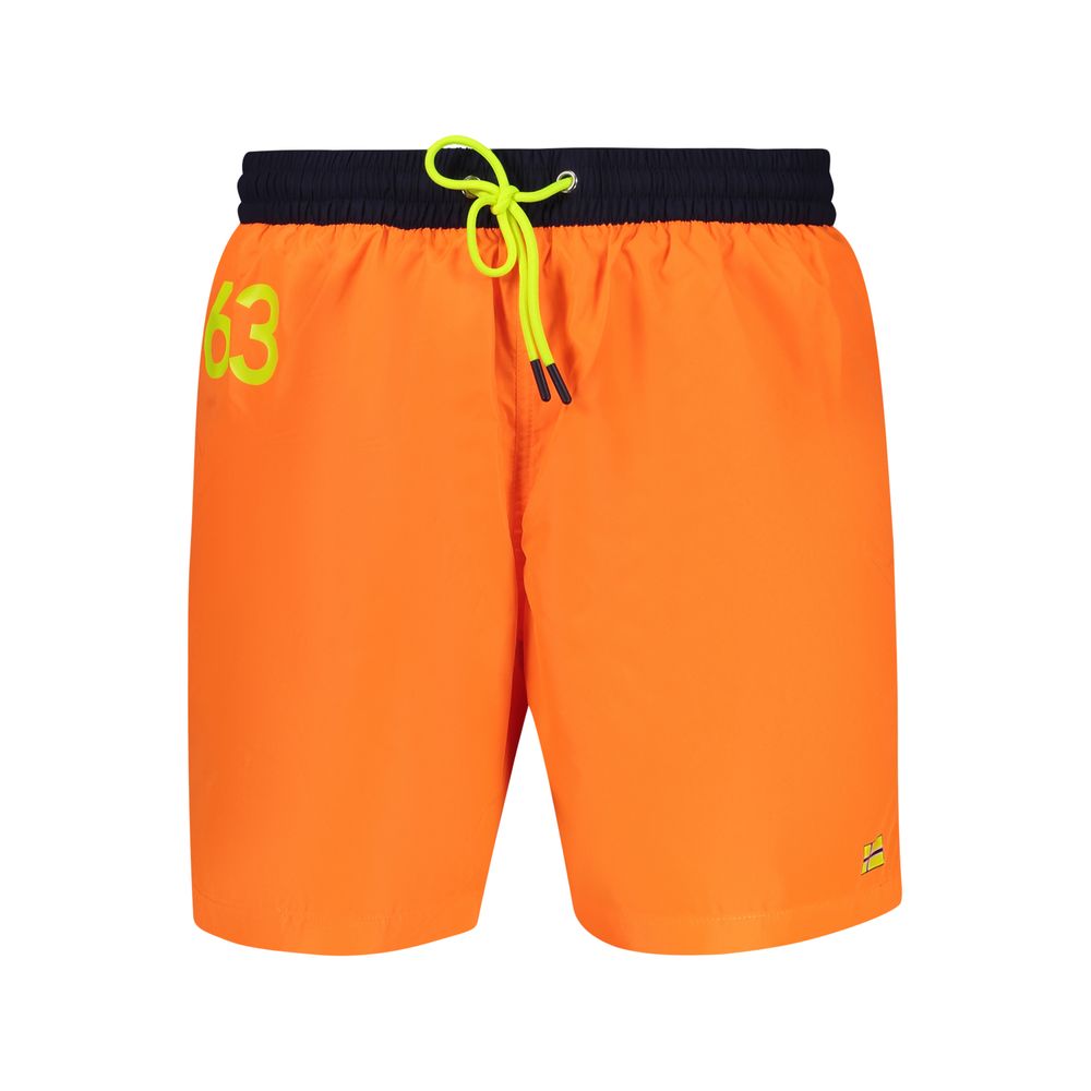 Norway 1963 Orange Polyamide Swimwear