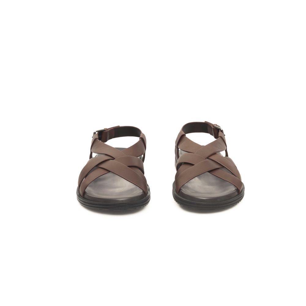 Cerruti 1881 Men's Brown Cowhide Sandals