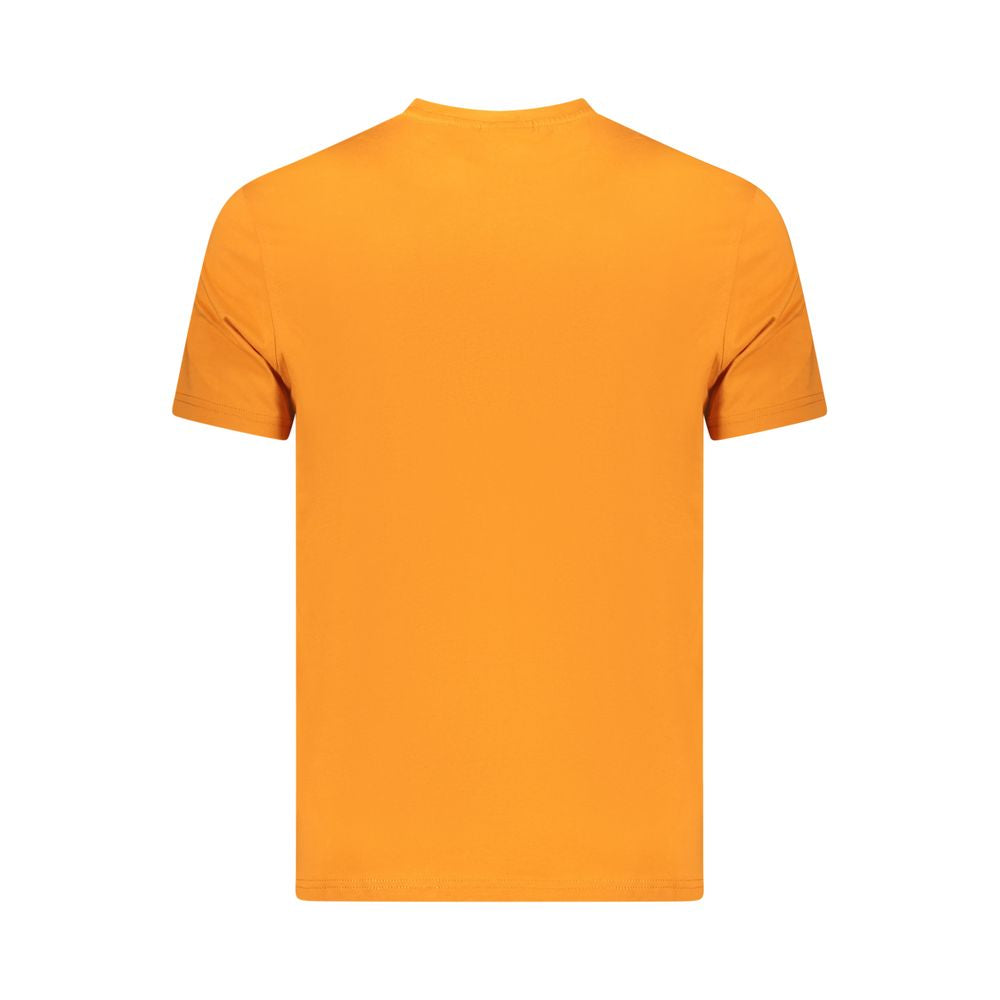 Napapijri Orange Cotton Men's T-Shirt