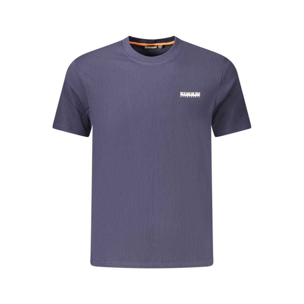 Napapijri Blue Cotton Men's T-Shirt