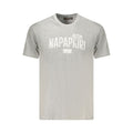 Napapijri Grigio Baumwoll-T-Shirt für Herren