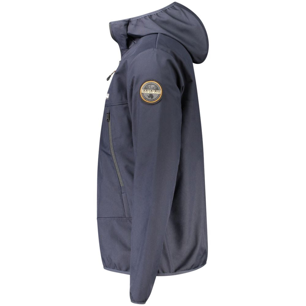 Napapijri Men's Blue Polyester Jacket