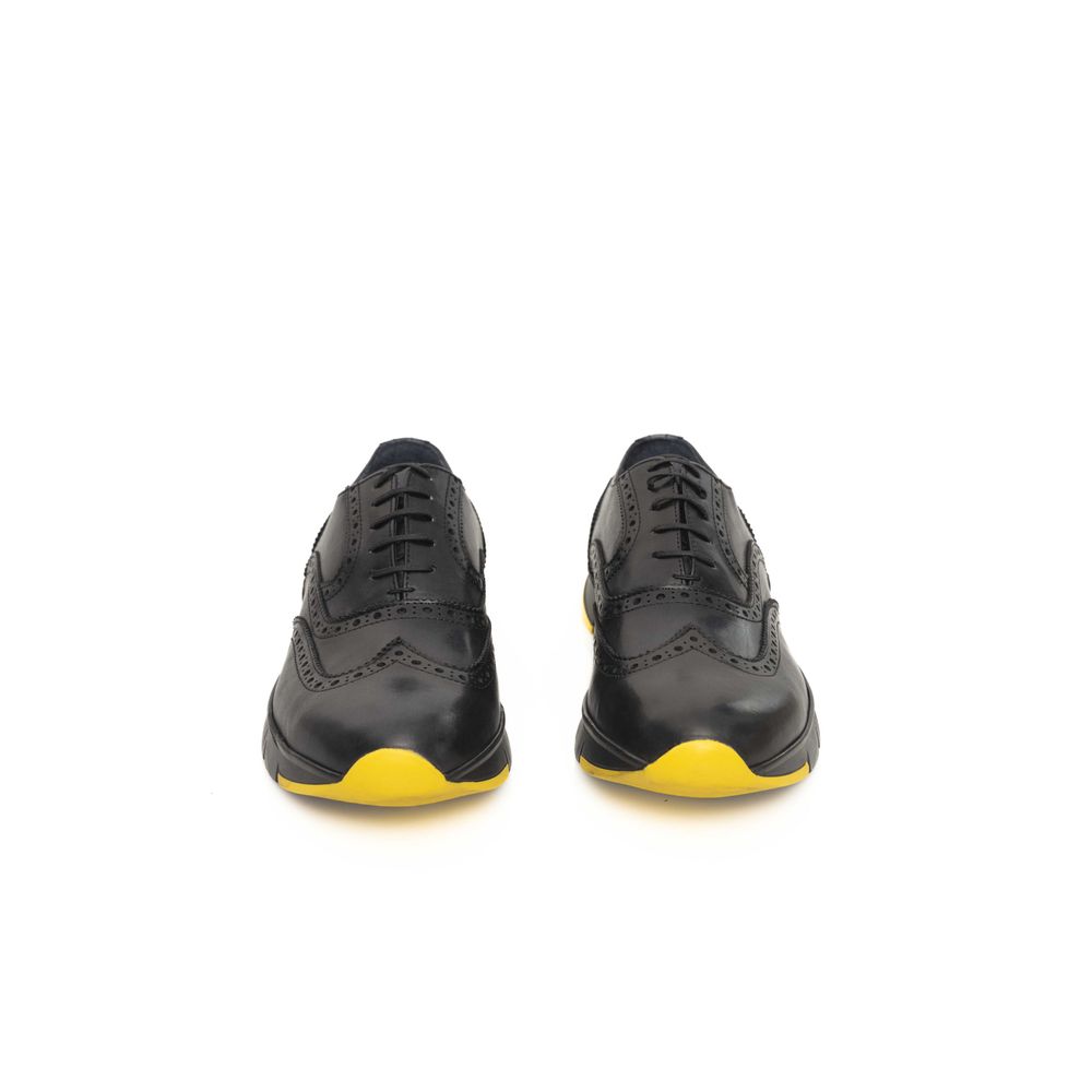 Cerruti 1881 Grey Cowhide Men's Oxford Shoe