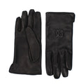 Dolce & Gabbana Schwarze Lederhandschuhe