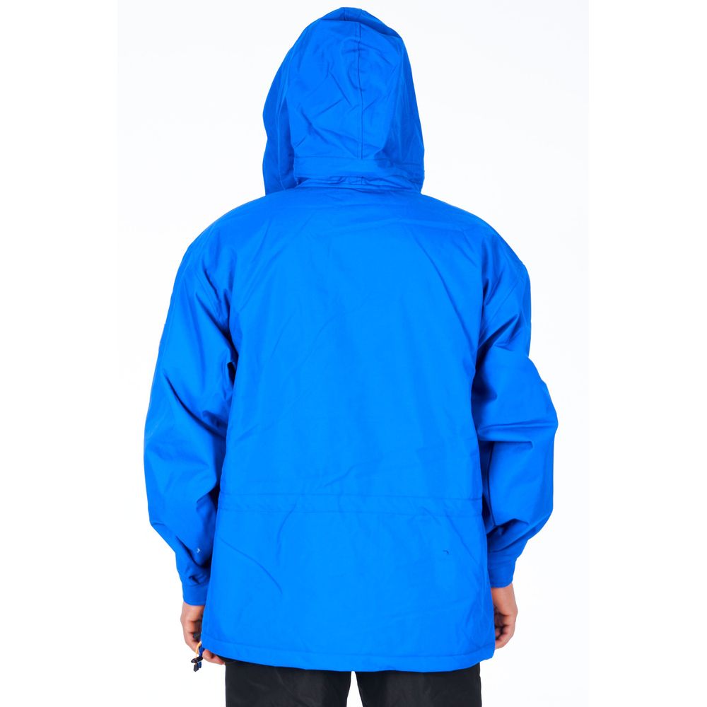 Ladakh Men's Blue Polyester Jacket