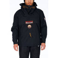Ladakh Schwarze Polyester-Jacke für Herren