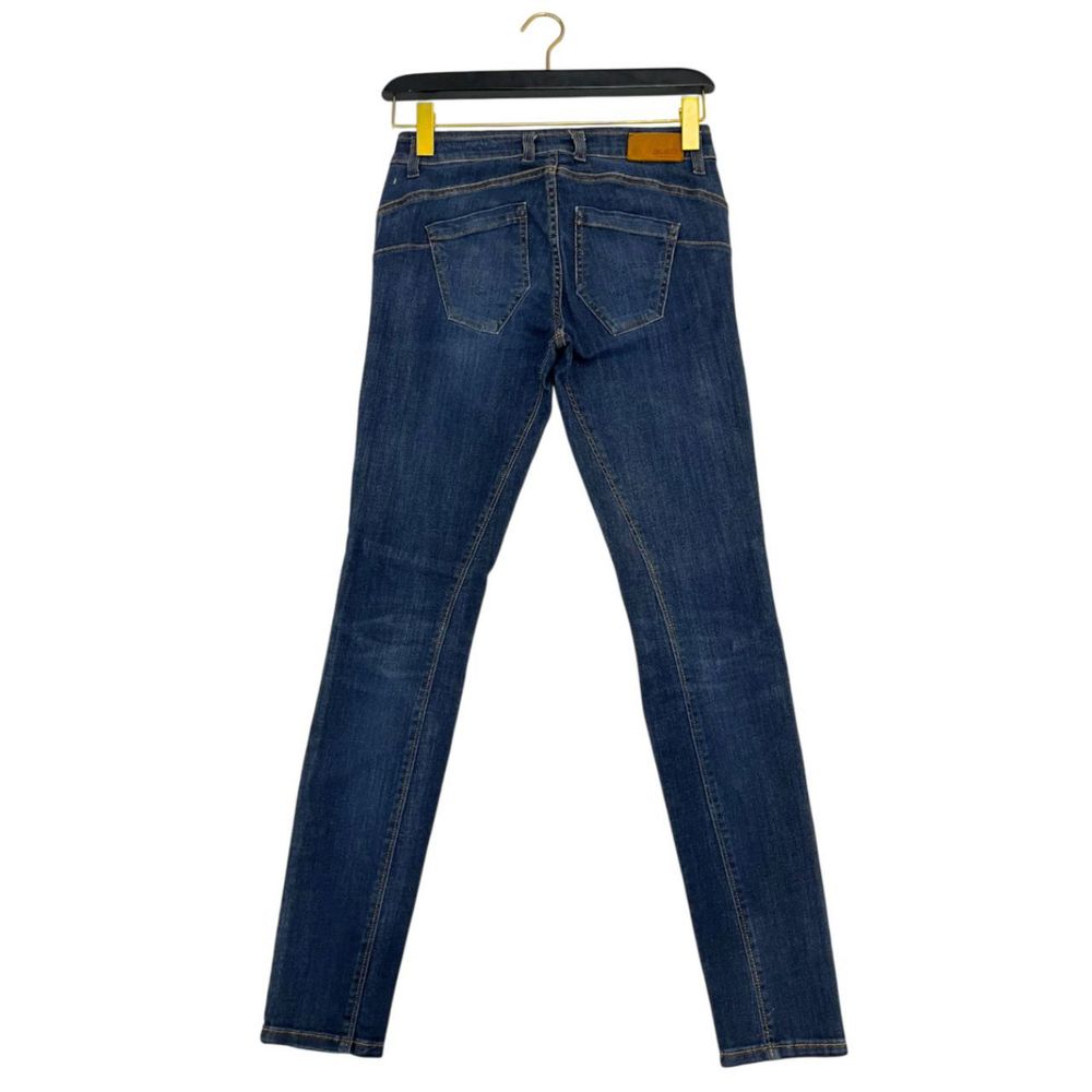 Object Women's Cotton Jeans in Blue