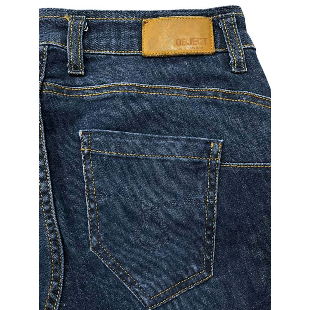 Object Women's Cotton Jeans in Blue