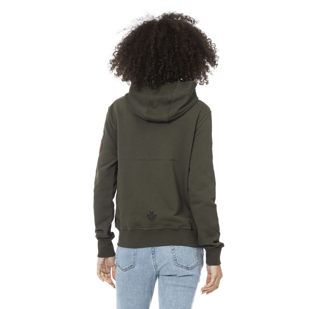 Mr&Mrs Italy Green Women's Cotton Hoodie
