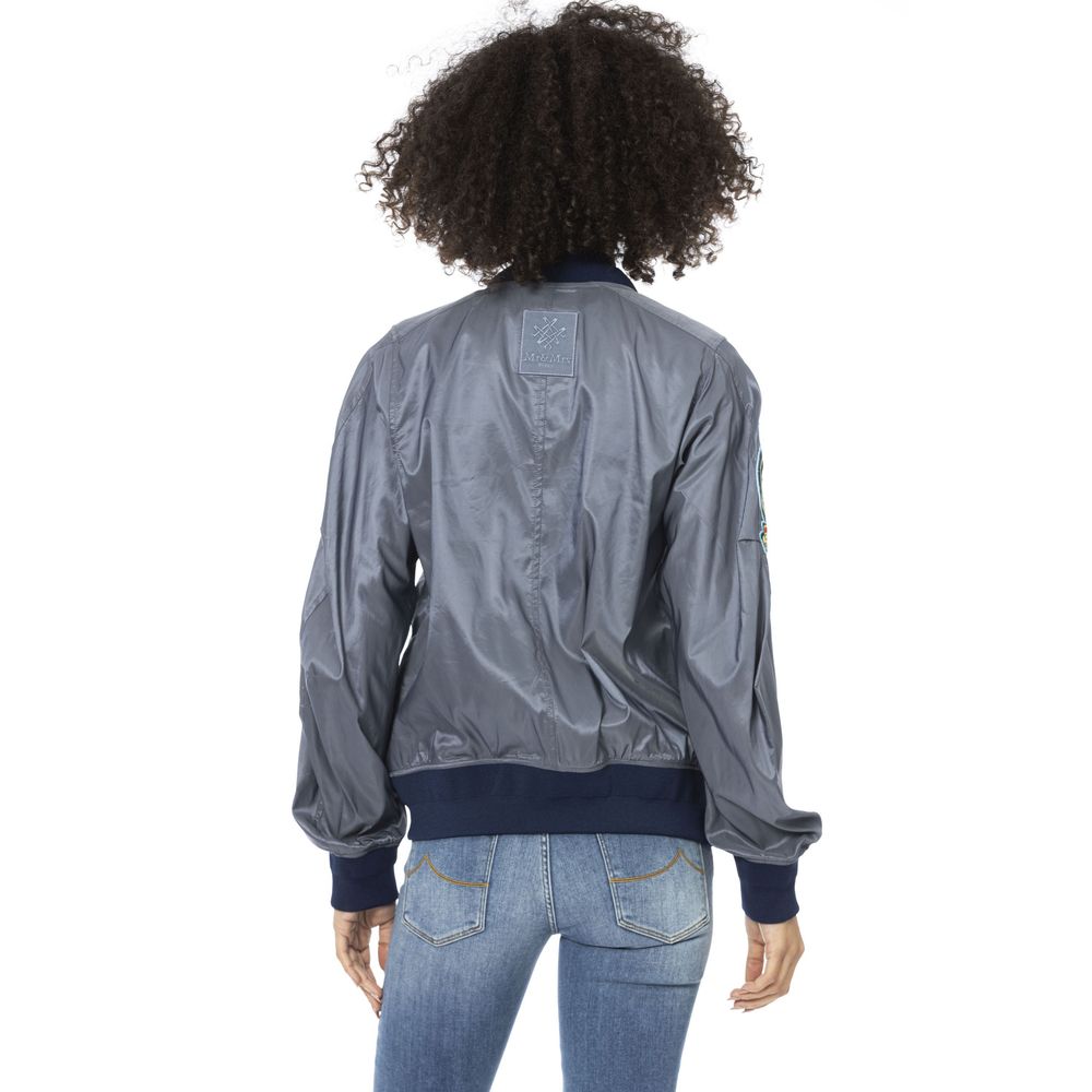 Mr&Mrs Italy Light Blue Polyamide Women's Jacket
