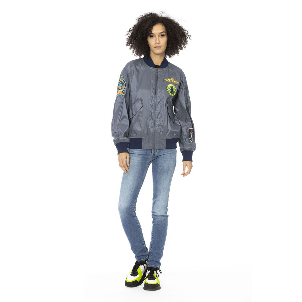 Mr&Mrs Italy Light Blue Polyamide Women's Jacket
