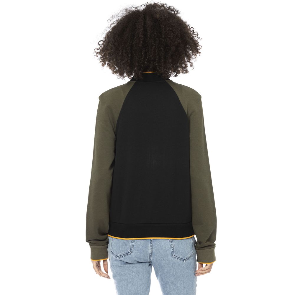 Mr & Mrs Italy Women's Black Cotton Sweater