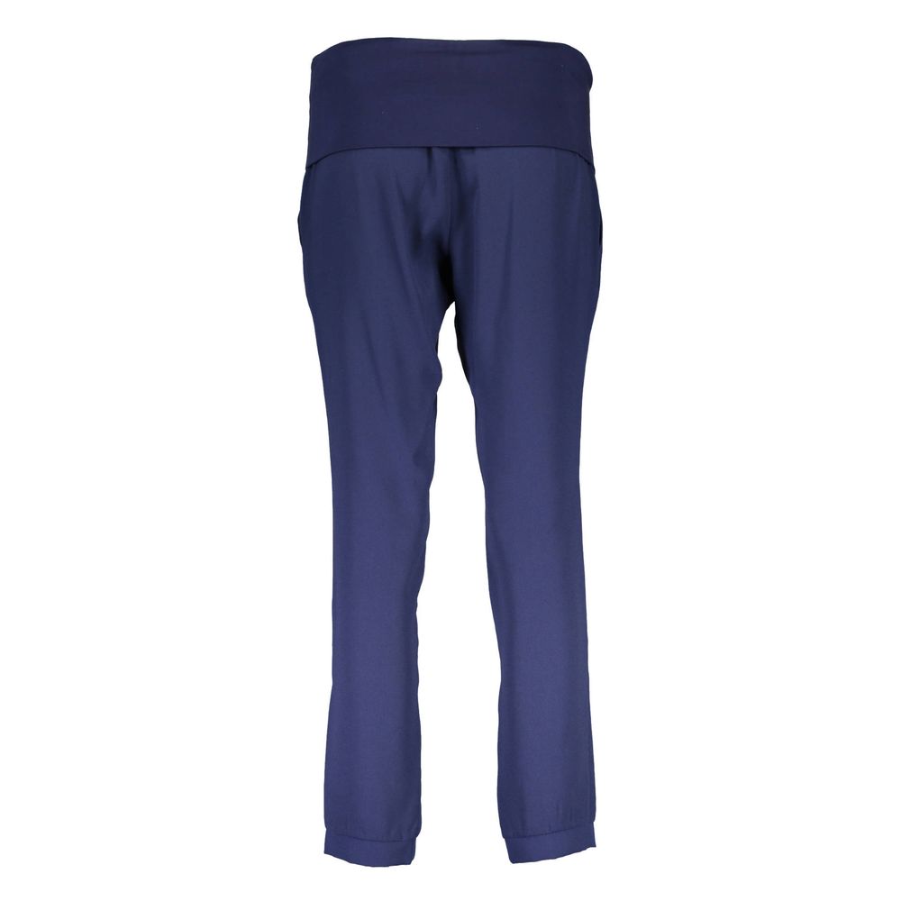 Liu Jo Blue Polyester Trousers