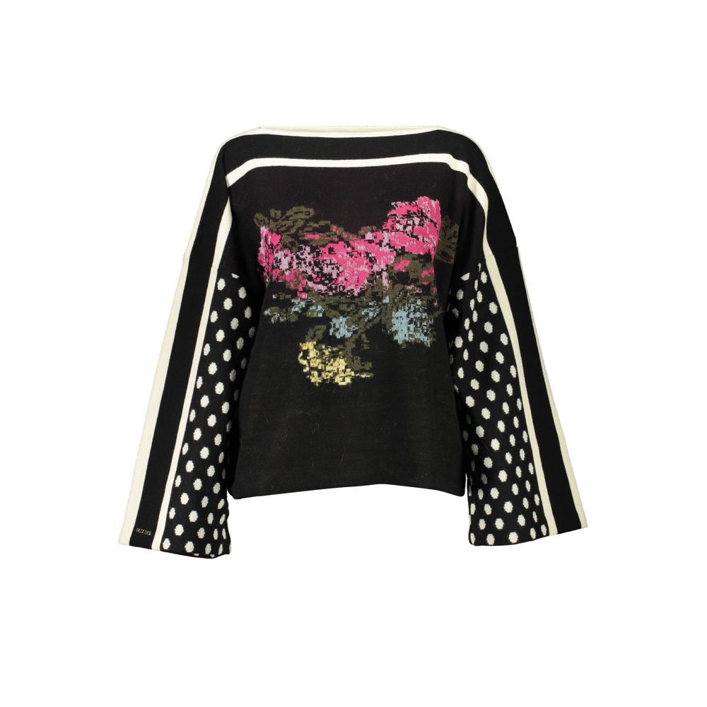 Blugirl Schwarzer Damenpullover aus Acryl